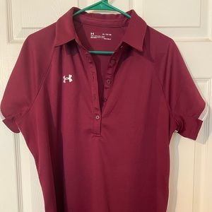 Womens under armour golf shirt.
